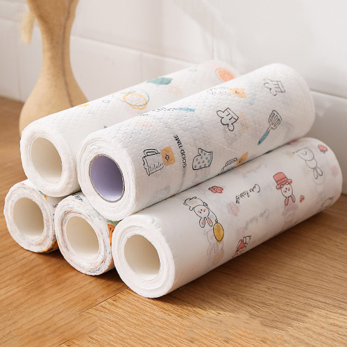 懒人抹布家用可吸水吸油无纺布干湿两用一次性洗碗布厨房用纸巾