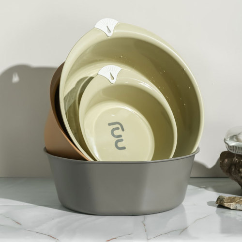 日用百货宿舍学生挂壁式加深洗脚洗衣盆家用厨房塑料洗菜盆子